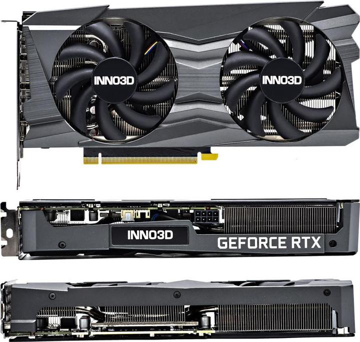 Actual product image Inno3D GeForce RTX 3060 Twin X2 OC 12GB GDDR6 LHR (N30602-12D6X-11902120H) (12 GB)