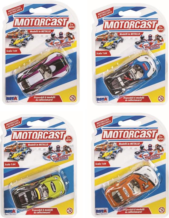 Image du produit Rs Toys BLS AUTO MOTORCAST SCALA 1/64 6 MOD. ASS.