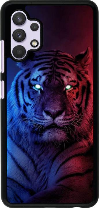 Image du produit PhoneLook Coque Tiger Blue Red (Samsung Galaxy A32)