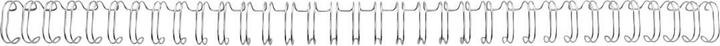 Actual product image GBC Binding wire 9,5mm, 34 rings, silver, 100 pcs.