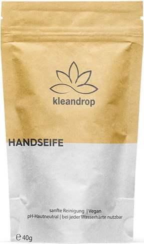 Kleandrop Polvere, Ricarica Canapa per la cura delle mani 3pcs. (Sapone liquido, 200 ml)