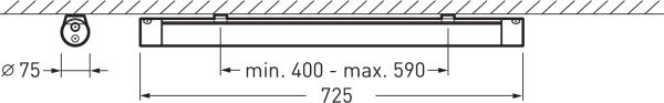 Image du produit Trilux TugraHE#7988651 Luminaire pour locaux humides en saillie (2300 lm)