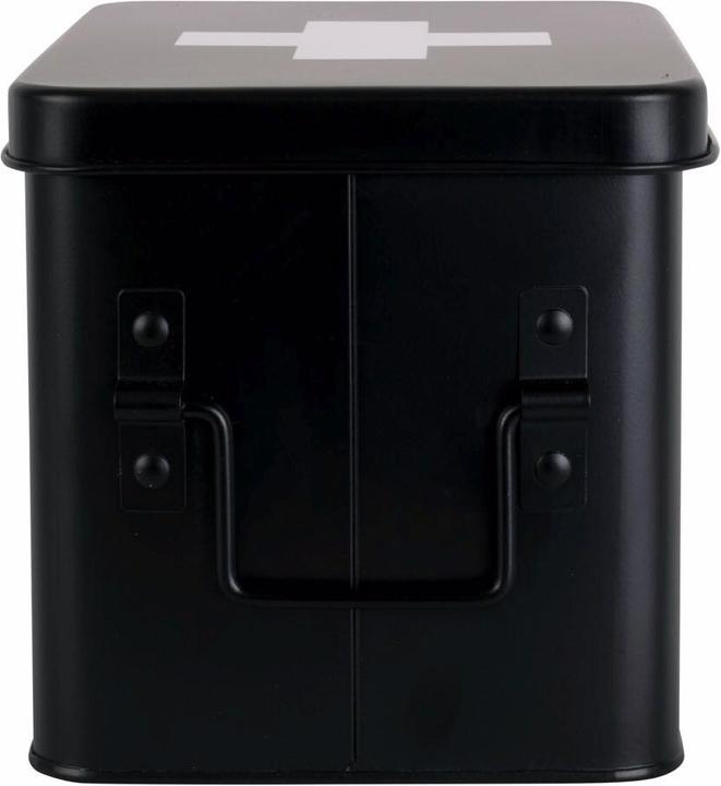 Image du produit present time Armoire de premiers secours petite 21.5 x 16 cm, noir mat