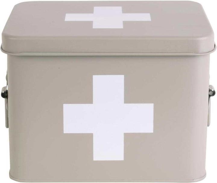 Produktbild present time Erste Hilfe Schrank klein 21.5 x 16 cm, Grau matt