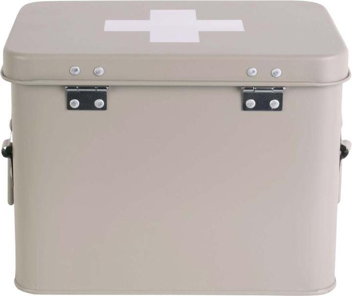 Produktbild present time Erste Hilfe Schrank klein 21.5 x 16 cm, Grau matt