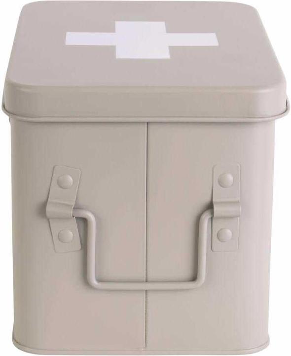 Produktbild present time Erste Hilfe Schrank klein 21.5 x 16 cm, Grau matt