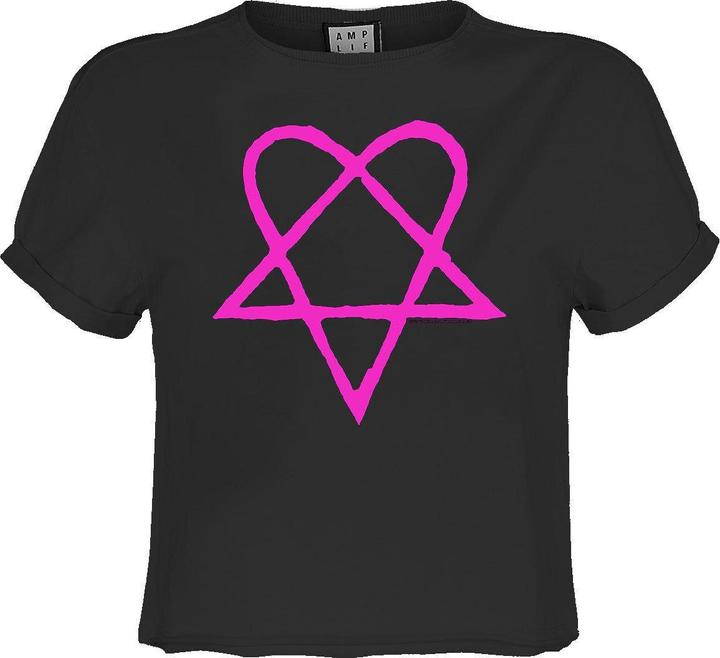 Produktbild Amplified Heartagram Kurzes Top (M)