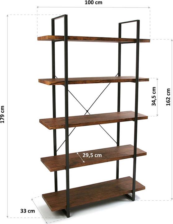 Image du produit Versa Kiel (179 x 33 x 100 cm)