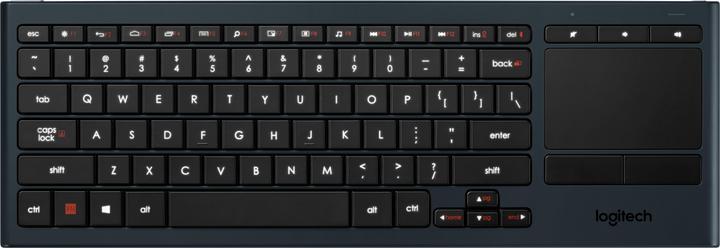 Logitech Wireless Illuminated Keyboard K830 (US, Kabellos)