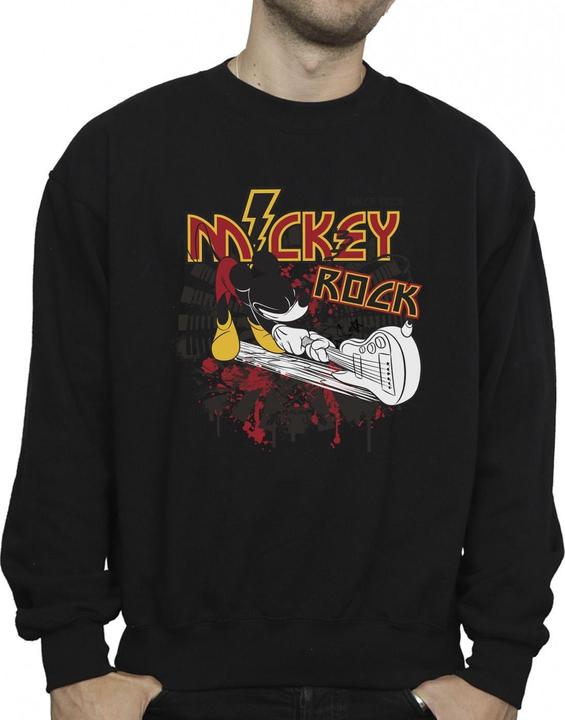 Image du produit Disney - Sweat MICKEY MOUSE SMASH GUITAR ROCK - Homme (S)