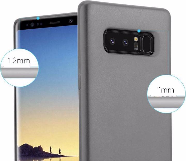 Productafbeelding Cadorabo TPU matte metalen hoes (Samsung Galaxy Note 8)