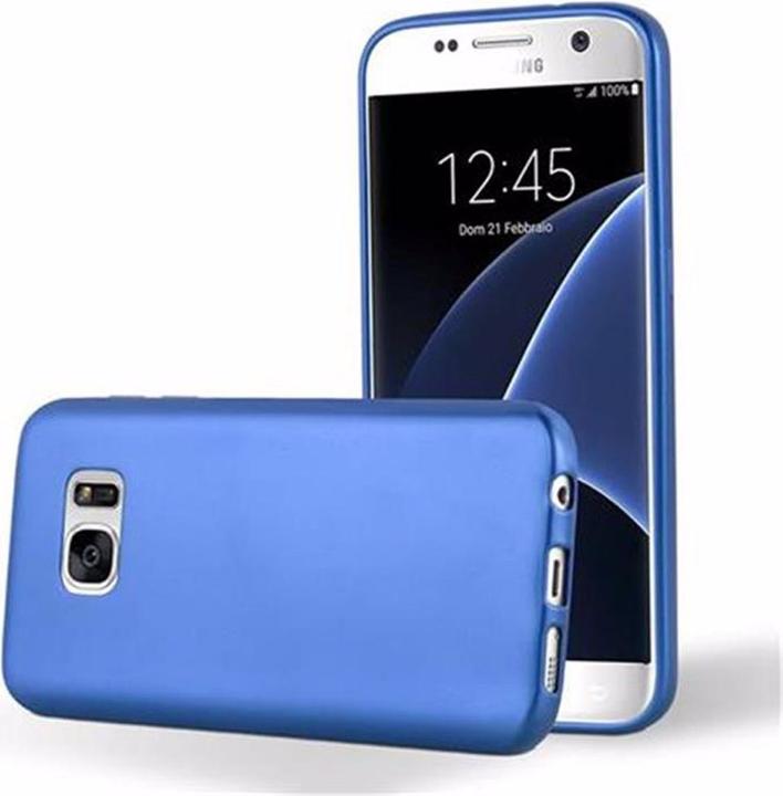 Actual product image Cadorabo TPU Matt Metallic Cover (Samsung Galaxy S7)