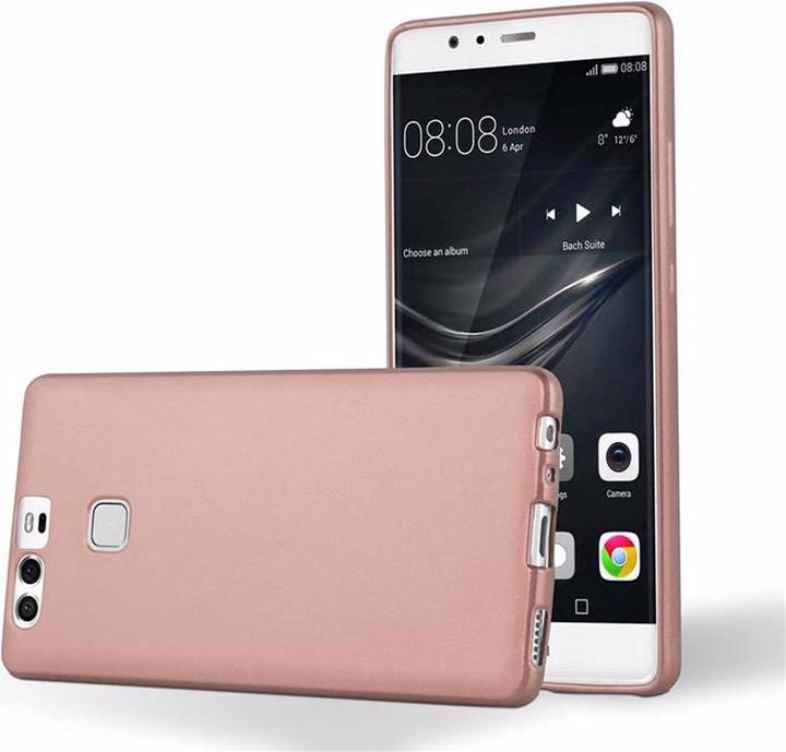 Productafbeelding Cadorabo TPU matte metalen hoes (Huawei P9)