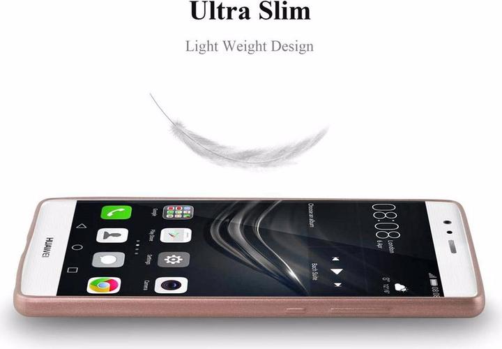 Productafbeelding Cadorabo TPU matte metalen hoes (Huawei P9)