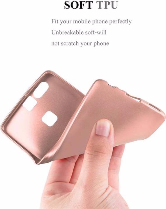 Productafbeelding Cadorabo TPU matte metalen hoes (Huawei P9)