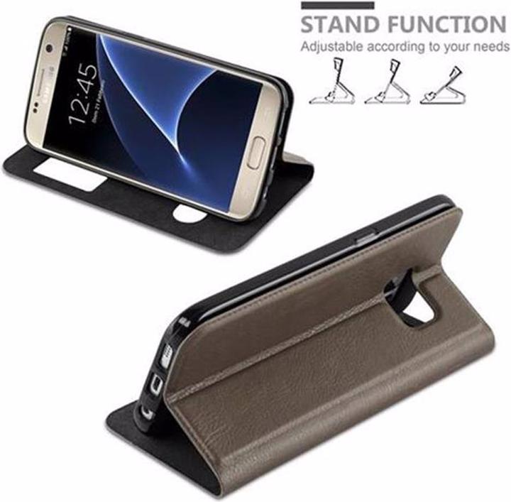 Productafbeelding Cadorabo Boek met Uitzicht Dubbele Raambedekking (Samsung Galaxy S7)