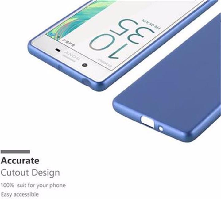 Produktbild Cadorabo TPU Matt Metallic Cover (Sony Xperia X)