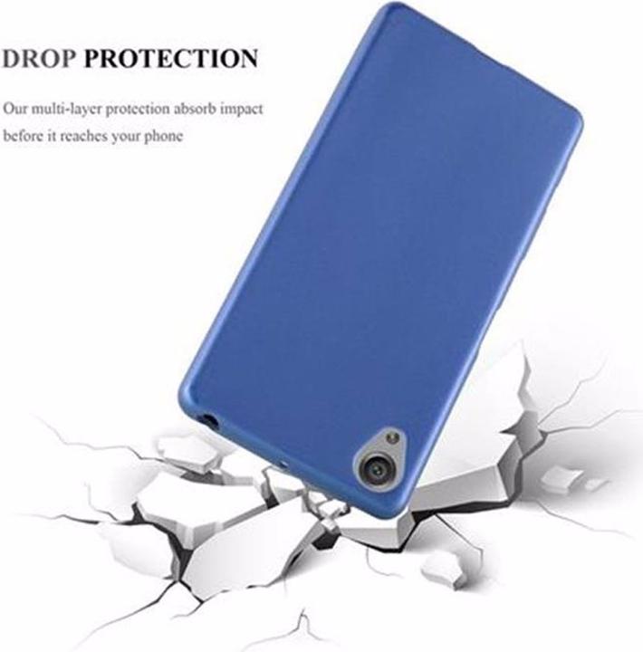 Produktbild Cadorabo TPU Matt Metallic Cover (Sony Xperia X)