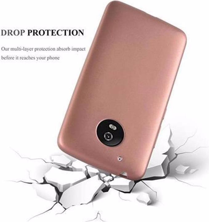 Productafbeelding Cadorabo TPU matte metalen hoes (Motorola Moto G5)