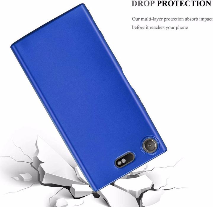 Productafbeelding Cadorabo TPU matte metalen hoes (Sony Xperia XZ1 Compact)