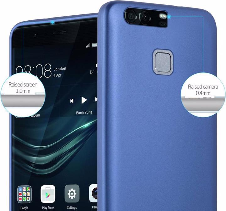 Productafbeelding Cadorabo TPU matte metalen hoes (Huawei P9 Plus)