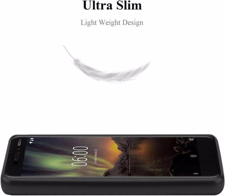 Productafbeelding Cadorabo TPU matte metalen hoes (Nokia 6.1)