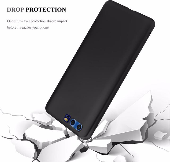 Image du produit Cadorabo Couverture métallique mate TPU (Honor 9)