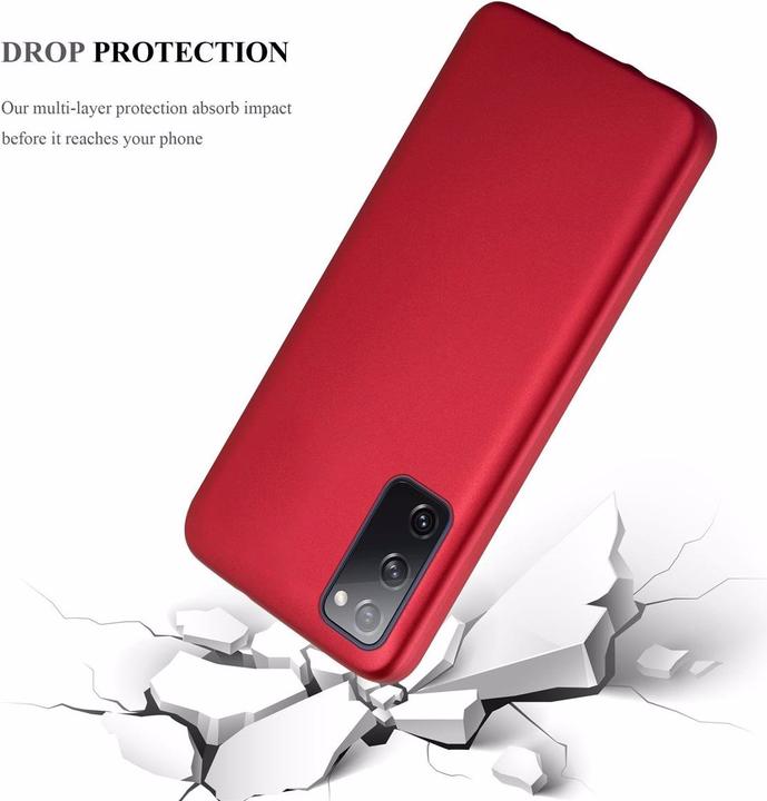Image du produit Cadorabo Couverture métallique mate TPU (Samsung Galaxy S20 FE)