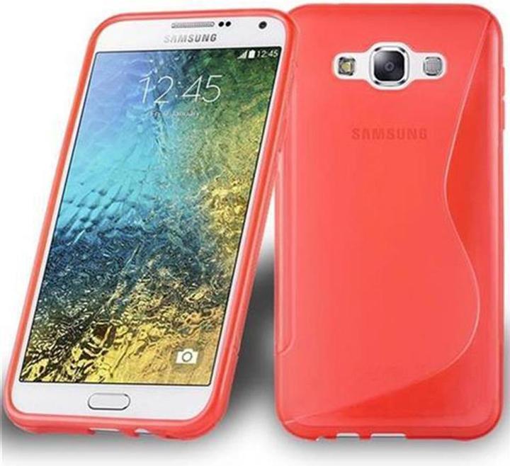 Productafbeelding Cadorabo TPU S-Line Cover (Samsung Galaxy E7)