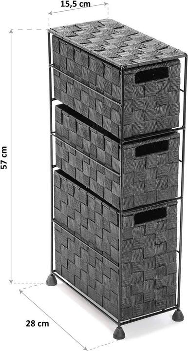 Produktbild Versa Mannheim (28 x 15.5 x 57 cm)