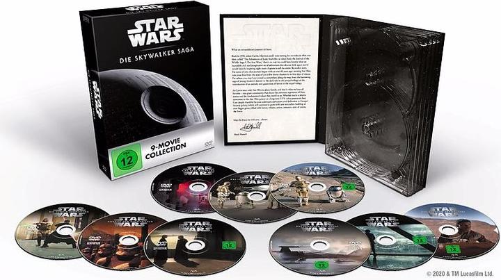 Immagine prodotto Guerre Stellari - Il Blu-ray Box della Saga di Skywalker (Blu-ray, 2020, Tedesco)