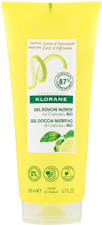 Klorane Duschgel mit Zitruszeste (200 ml)