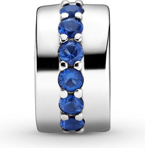 Immagine prodotto Pandora Charms/sfarfallio blu della clip del percorso di incandescenza/sfarfallio (Argento 925)