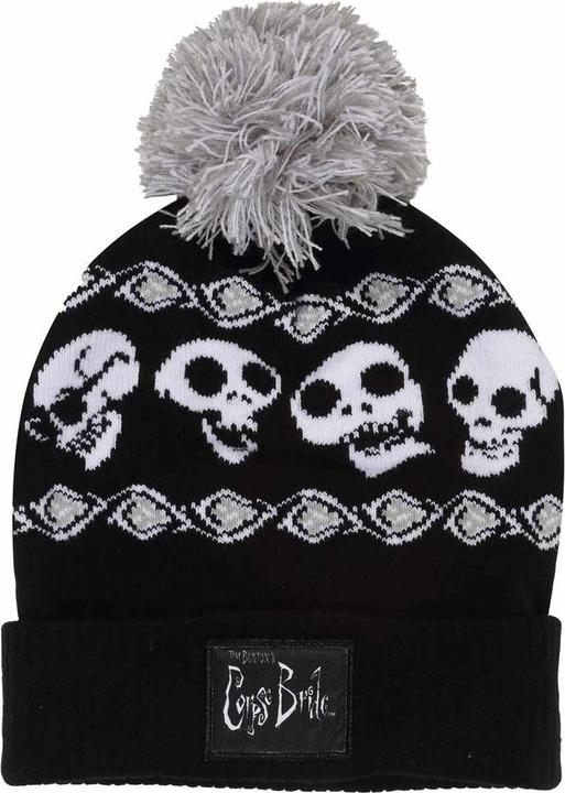 Actual product image Universal Textiles Unisex Adult Skeleton Band Snow Beanie