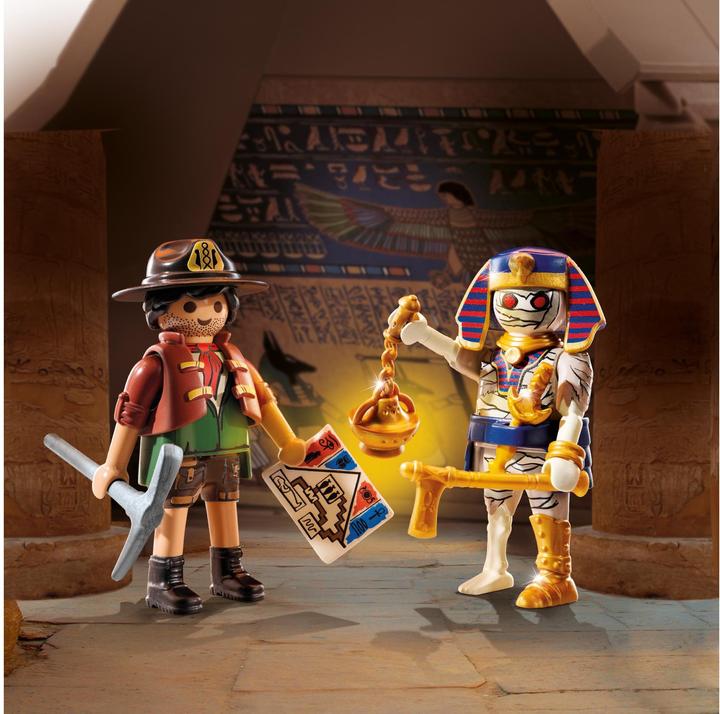 Actual product image Playmobil 71796 Treasure hunter and mummy (71796)