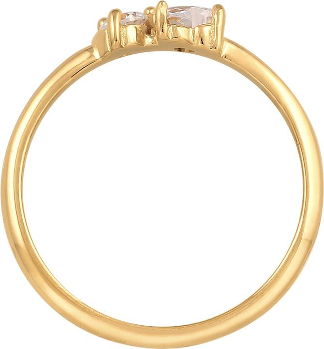 Immagine prodotto Elli Anello Cuore Zirconia Simbolo di Fidanzamento Argento 925 (54, 925 Argento)