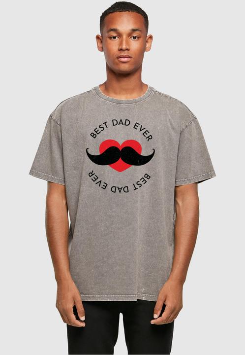 Immagine prodotto Merchcode Festa del papà - Maglietta oversize pesante lavata con acido - 112923 (XL)