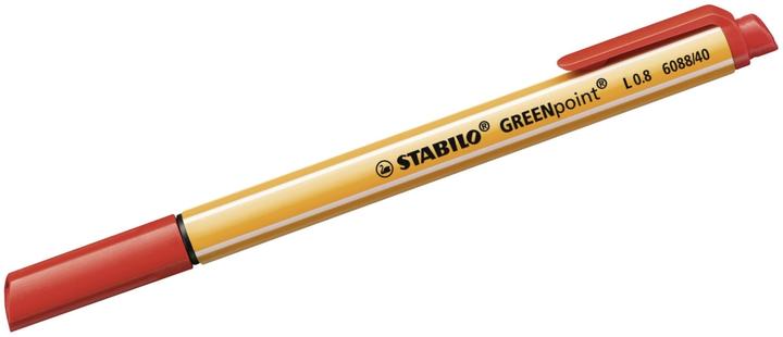 Immagine prodotto STABILO Pennarello ecologico GREENpoint (Rosso, 1 x)