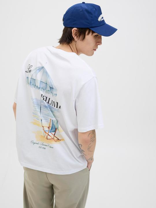 Actual product image Jack & Jones Gedruckt Rundhalsausschnitt T-shirt T-shirt (XS)