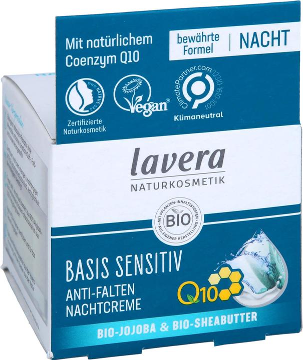 Immagine prodotto Lavera Bas Sen Nac Cr Q10 (50 ml, Crema notte)
