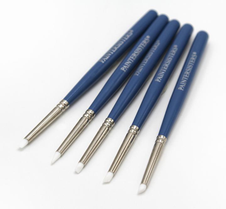Image du produit Paintersisters Mini Silikon Pinsel Set 5er (7 mm)