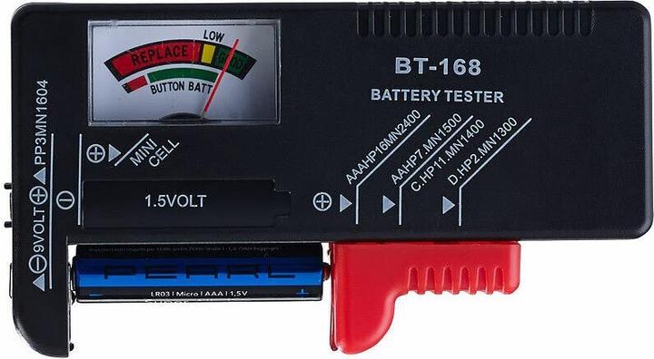 Actual product image TKA Storage case for 96 batteries with battery tester