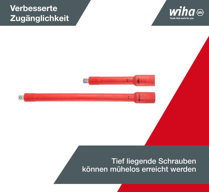 Actual product image Wiha Ratchet spanner set