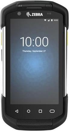 Produktbild Zebra TC72 Handheld Mobile Computer 11,9 cm (4.7 Zoll) 1280 x 720 Pixel Touchscreen 376 g Schwarz (1D-Barcodes, 2D-Barcodes)
