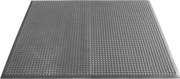 Produktbild Miltex Arbeitsplatzmatte Yoga Ergonomie grau 65 x 185 cm Arbeitsplatzmatte nach Mass (65 x 185 cm)