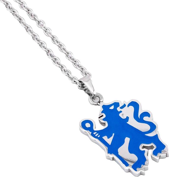 Chelsea FC Löwe Halskette mit Anhänger Edelstahl (100% synthetisches Material)
