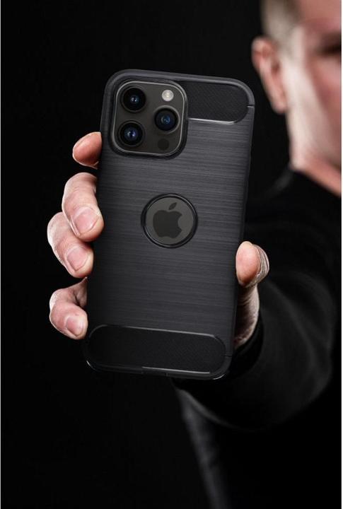 Actual product image NoName Other OEM CARBON case for HUAWEI P8 LITE 2017 / P9 LITE 2017 black (Huawei P8 Lite (2017), Huawei P9 Lite (2017))