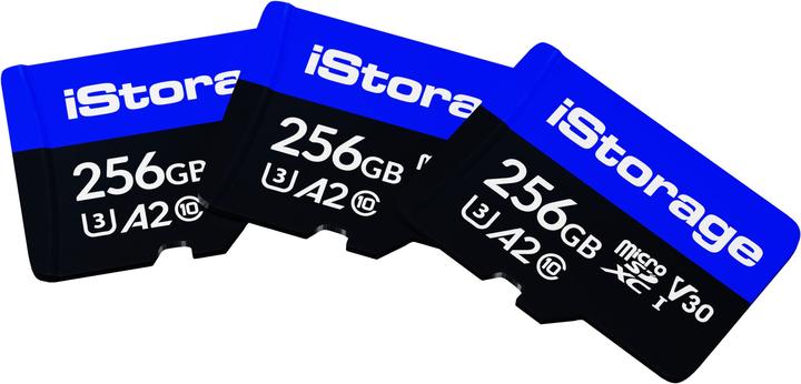 Image du produit iStorage microSD Card (10-Pack) (256 Go, microSDXC, U3, UHS-III)