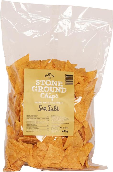 Actual product image MiAdelita Tortilla chips Stone Ground nature (400 g)