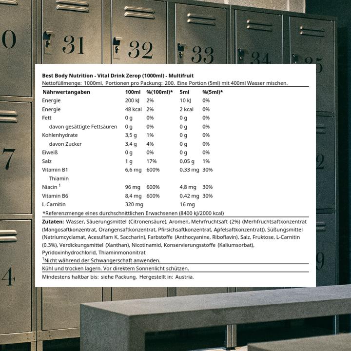 Produktbild Best Body Nutrition Vital (1 Stück, Flüssigkeit)